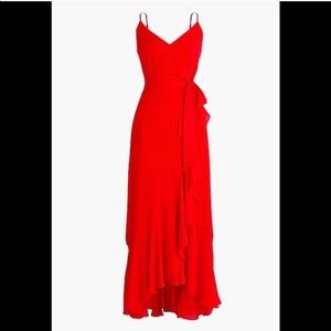 J. Crew Red Dress